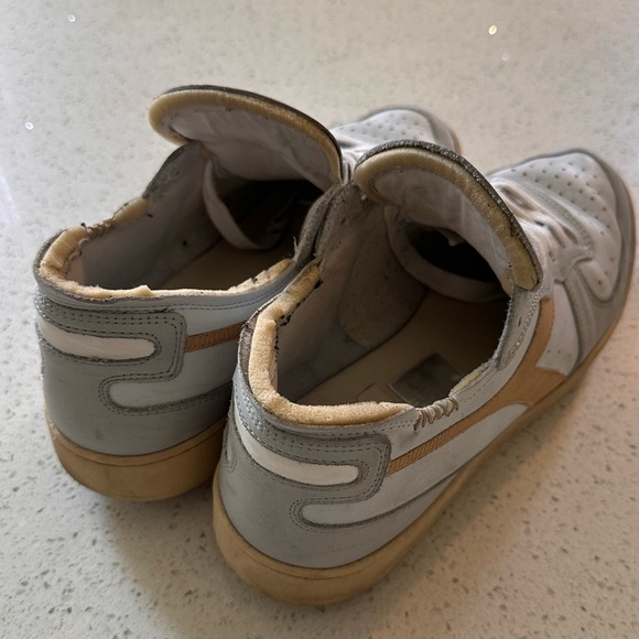 Diadora MI Basket Row Cut White/Sand Herotage Shor Size 11 Men's - Picture 3 of 6